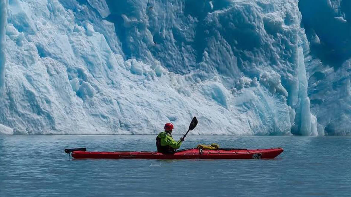 Kayaking Grey Glacier Lake